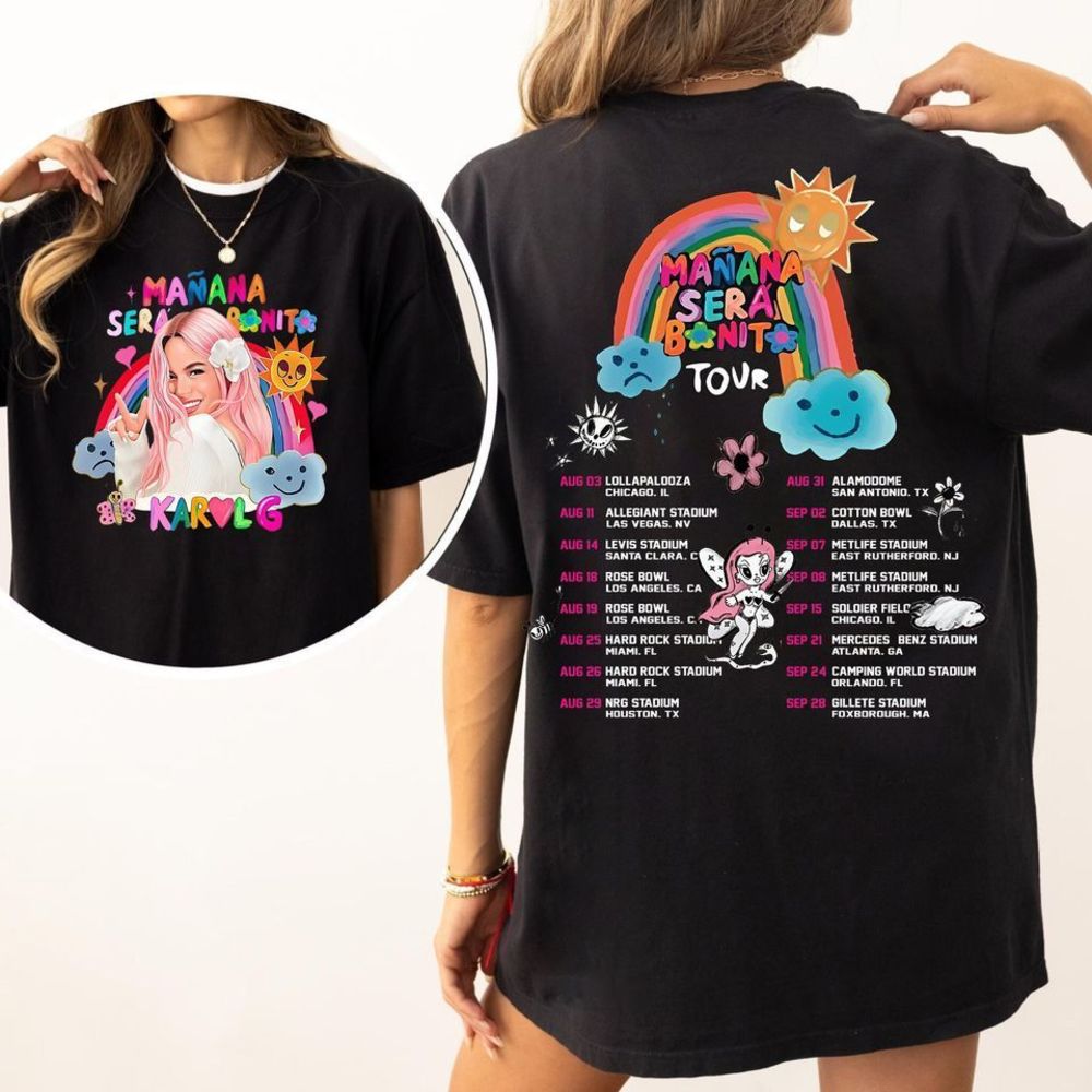 Manana Sera Bonito Shirt La Bichota Shirt Karol G Fan 2 sided Tee